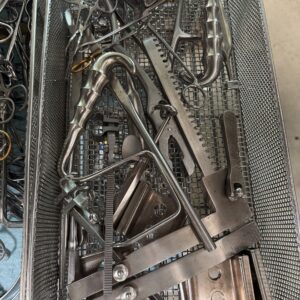 11  Mixed Surgical Instruments Tray